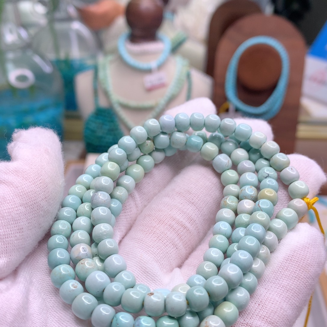 绿松石未镶嵌饰品