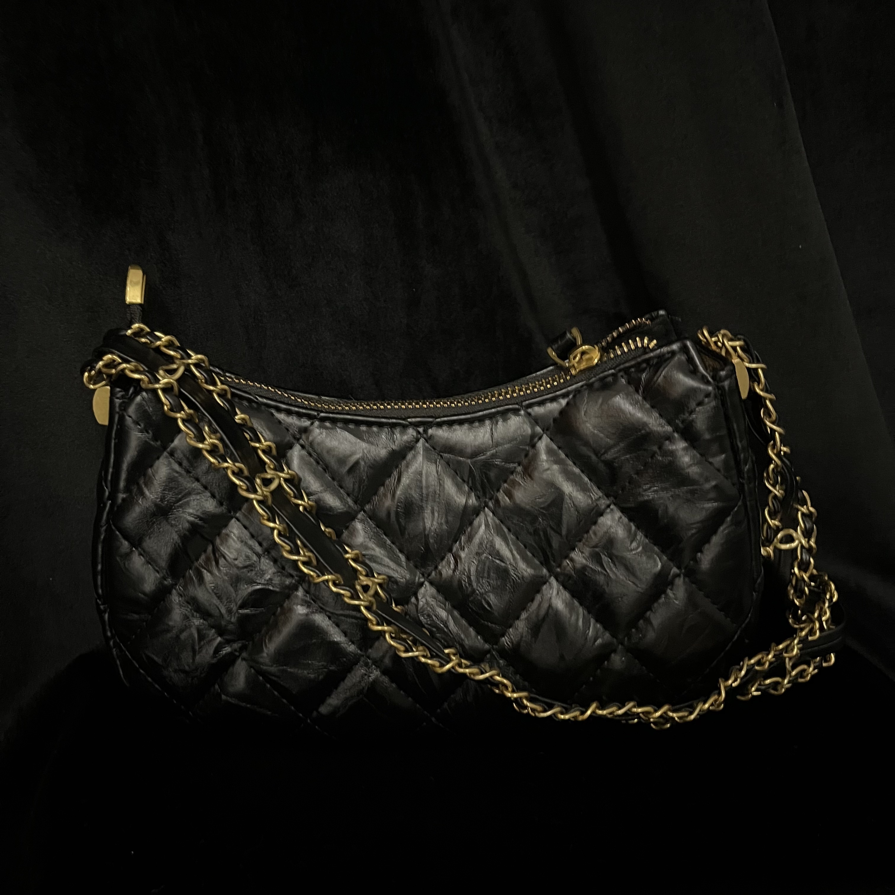 COCO DICV25新款高端定制时尚女包 宽肩带饺子腋下