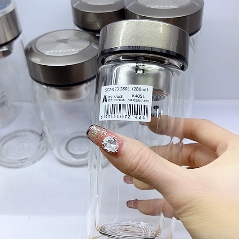 万象品牌玻璃时空V405L、280毫升