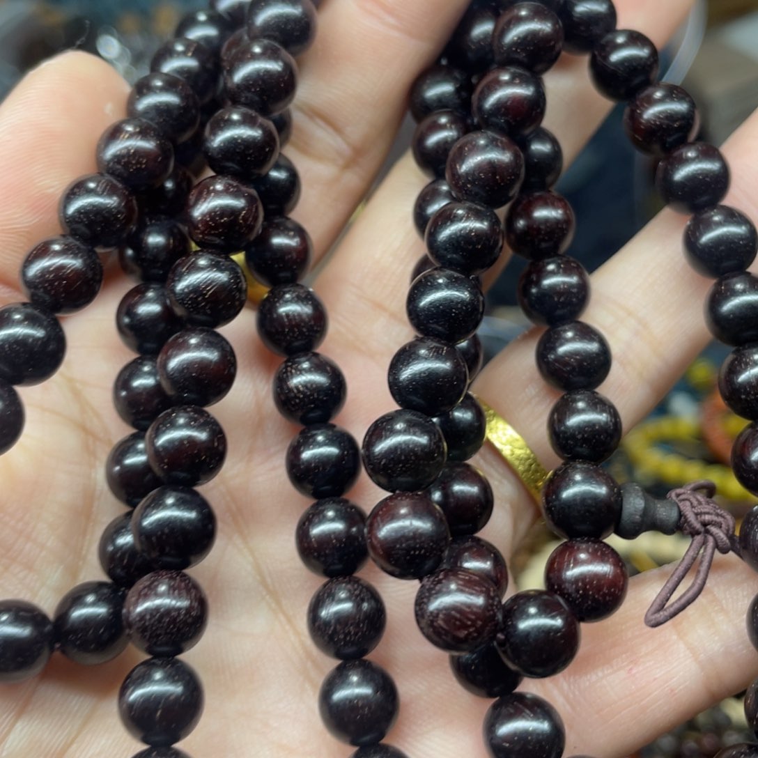 维腊木（绿檀）无事牌