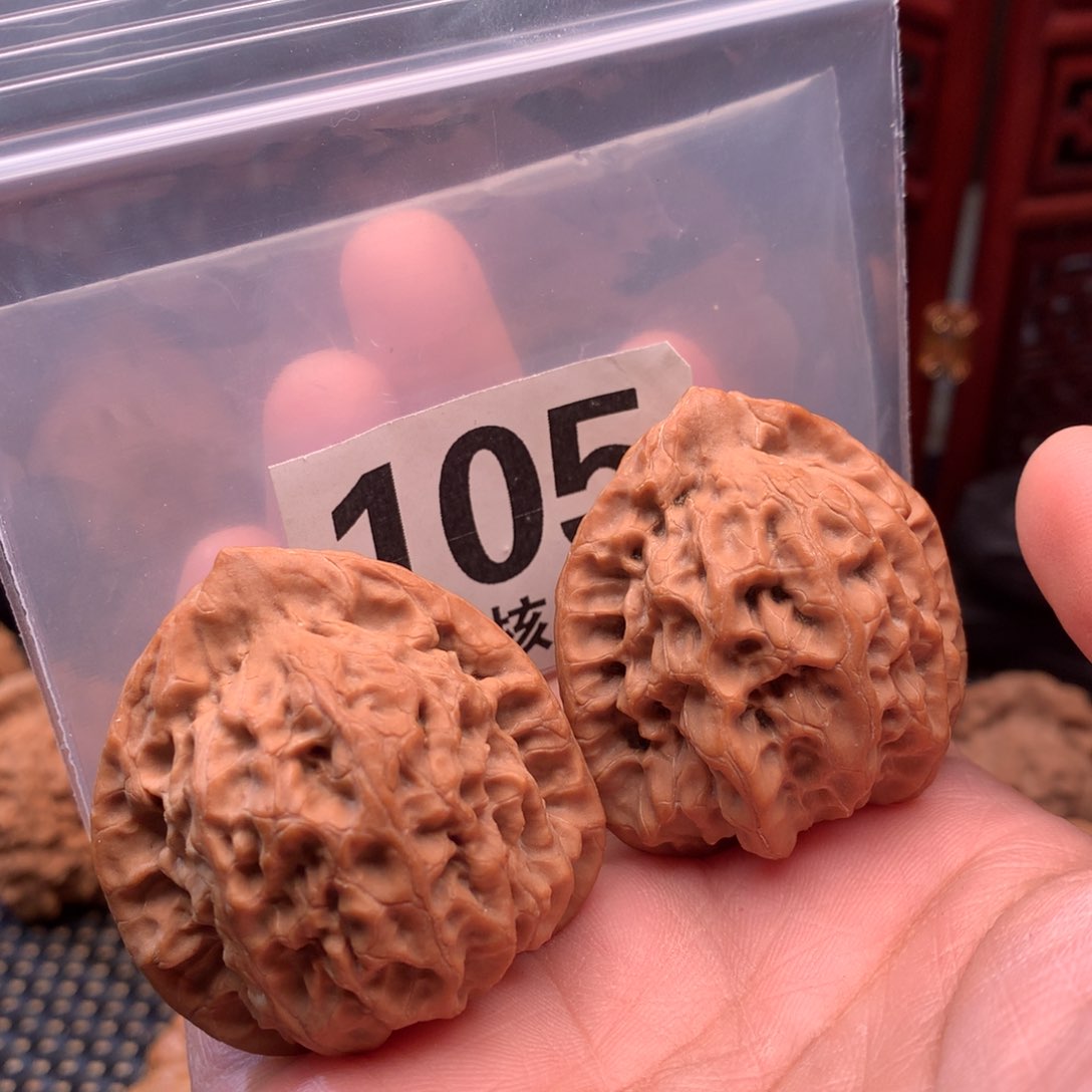 文玩核桃把件。***佛度38