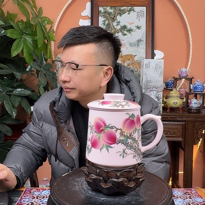 摆件陶景德镇陶瓷手工制作