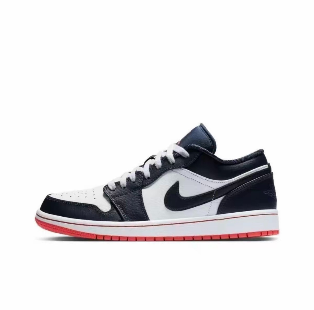 未拆封  NIKE/耐克Air Jordan1 Low AJ1午夜蓝 复古白蓝男款鞋