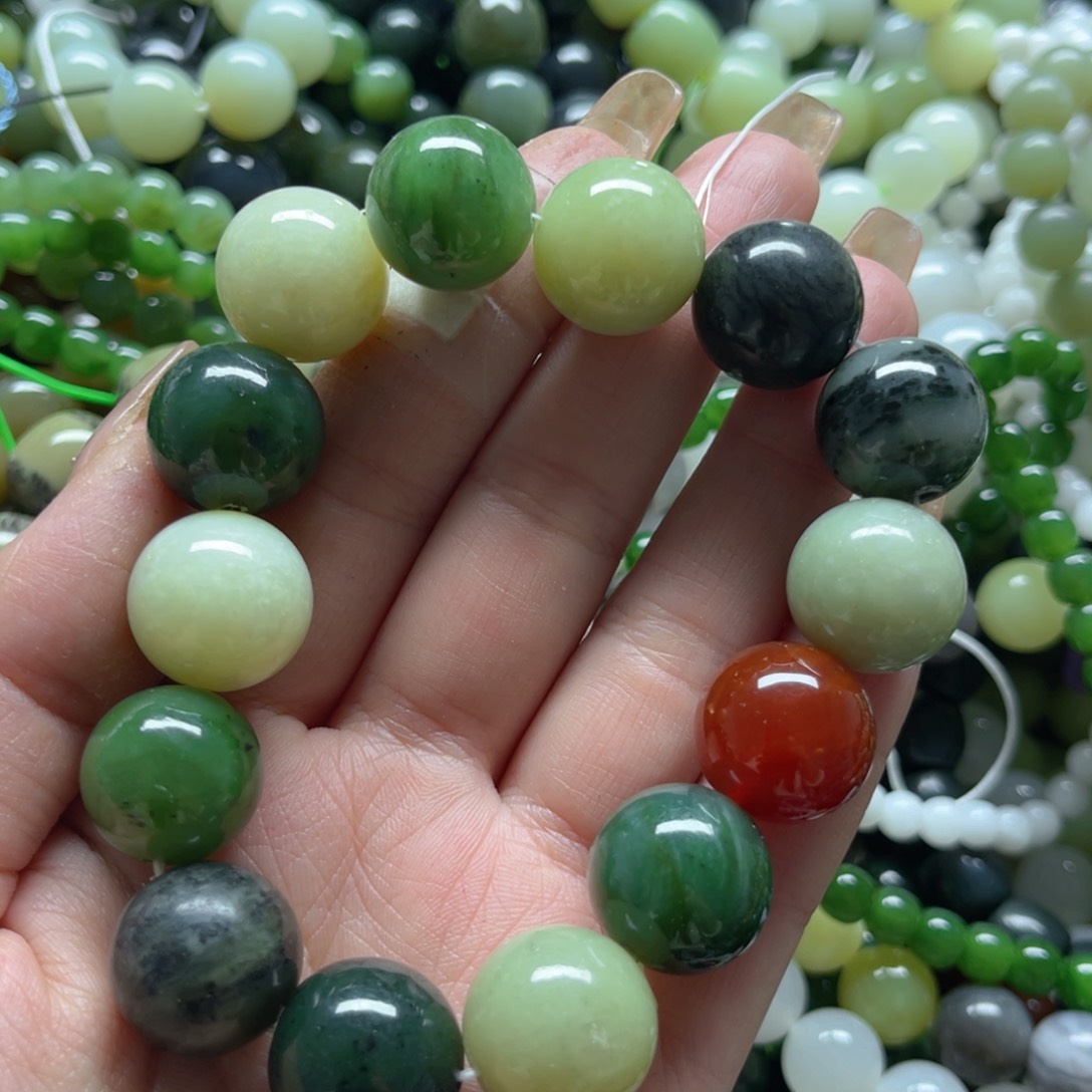 和田玉手链未镶嵌