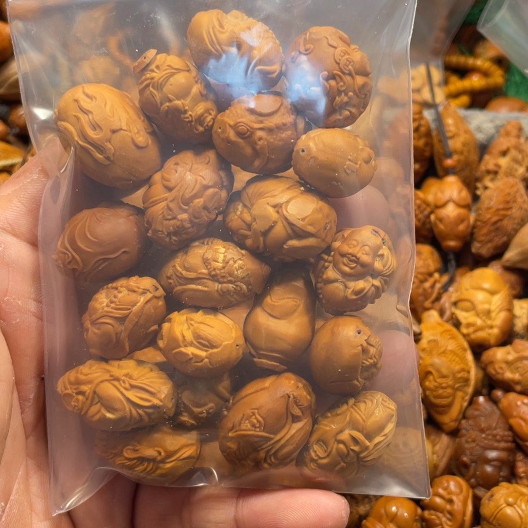 手串/手链橄榄核瑕疵核872