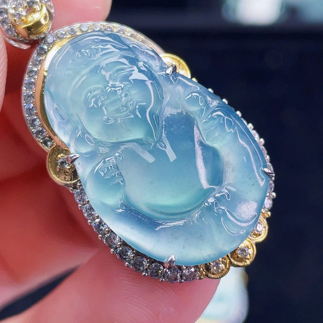 翡翠未镶嵌颈饰206