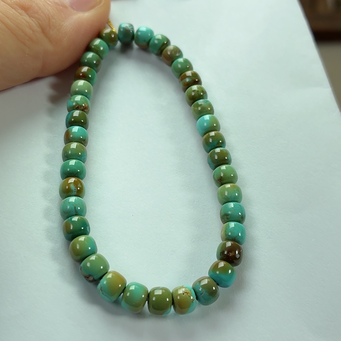 未镶嵌绿松石珠宝奇石