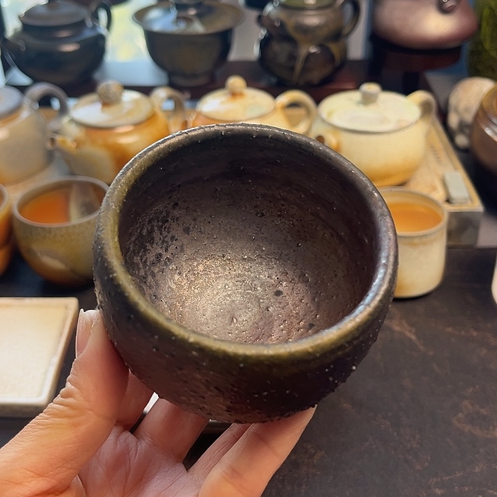 茶盏柴烧茶具柴烧茶具