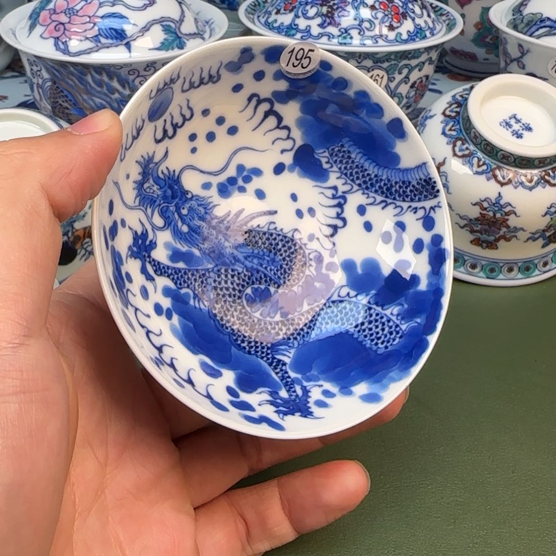 彦祖纯手工手绘茶具195