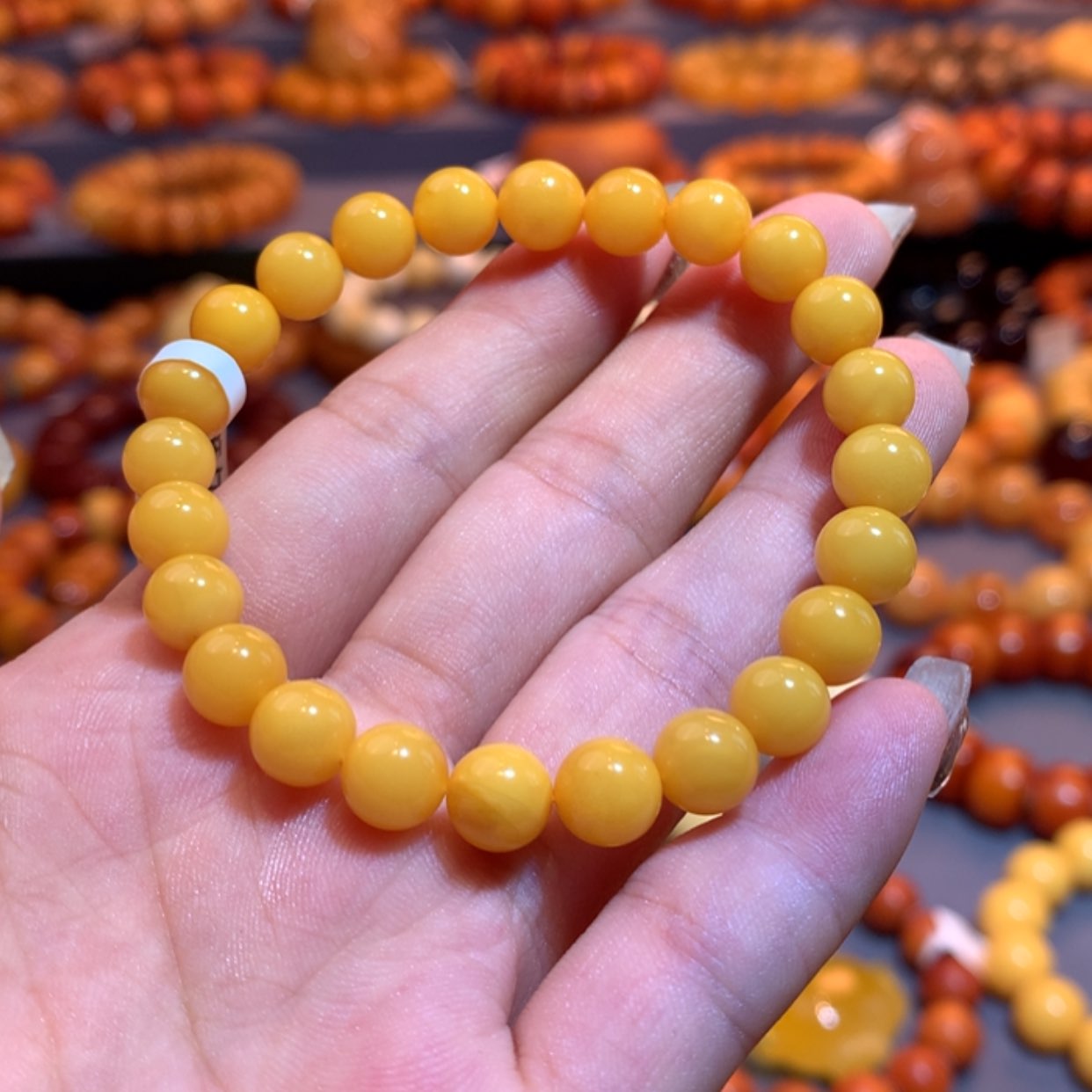 【闪购商品】未镶嵌琥珀手链蜜蜡
