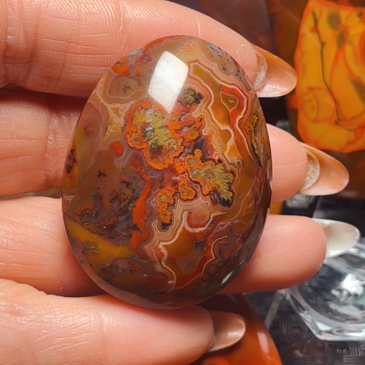 玛瑙/玉髓战国玛瑙挂件未镶嵌?*定