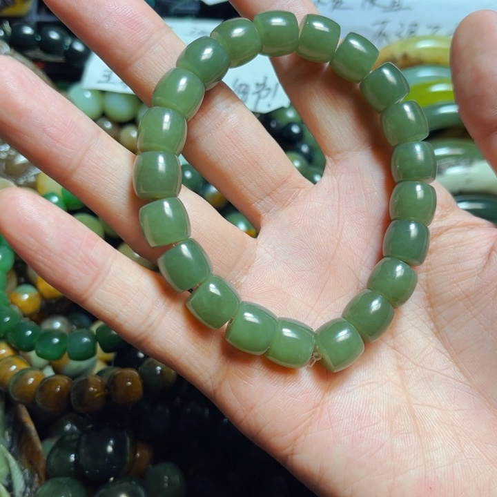 和田玉手链未镶嵌