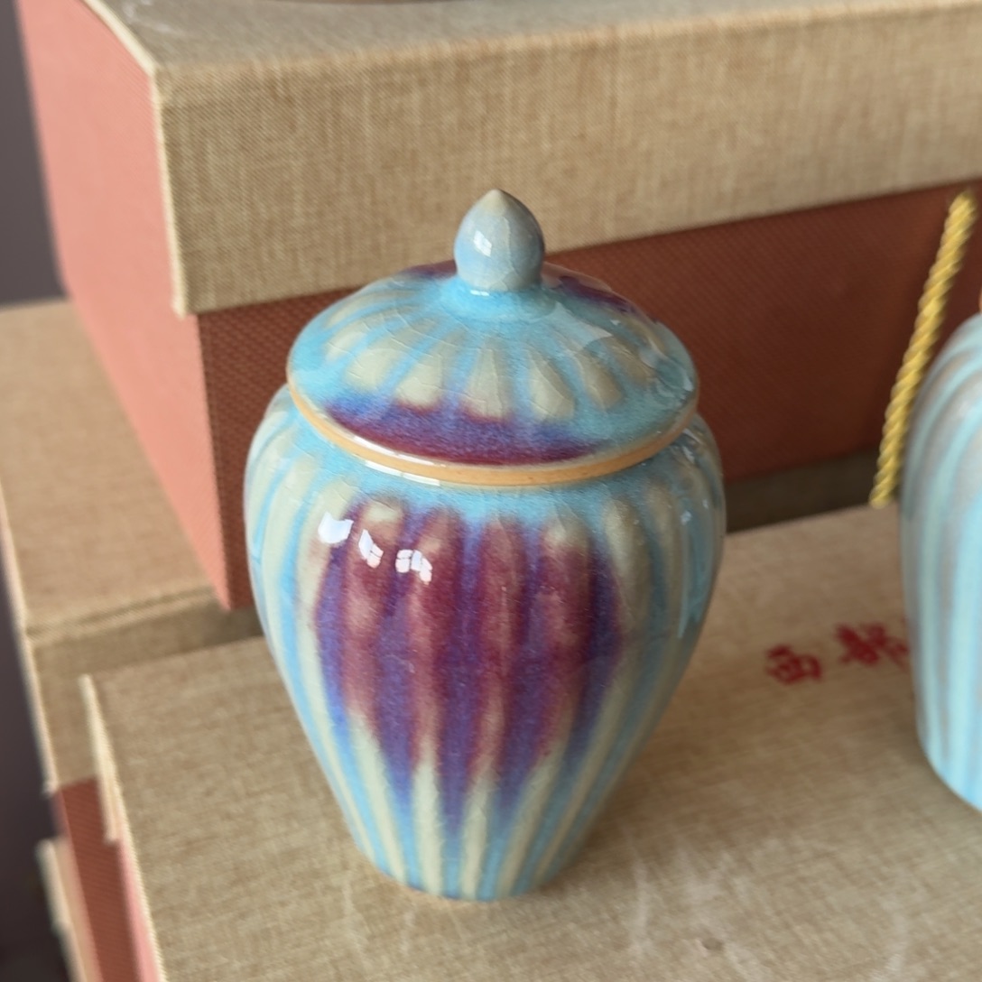 摆件郑家钧窑摆件