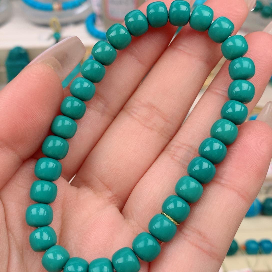 【闪购商品】绿松石直径7.2未镶嵌