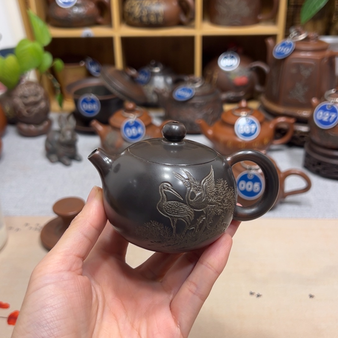 安***丝广西钦州坭兴陶西施壶