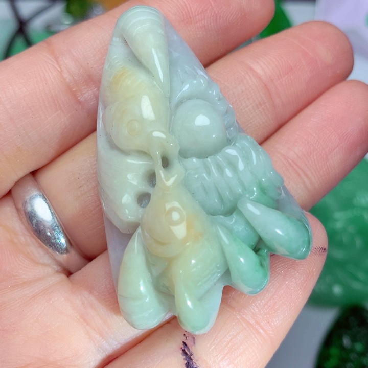 翡翠吊坠(不含链)未镶嵌