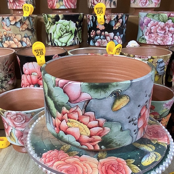 景德镇精品瑶晨美盆17/11.5