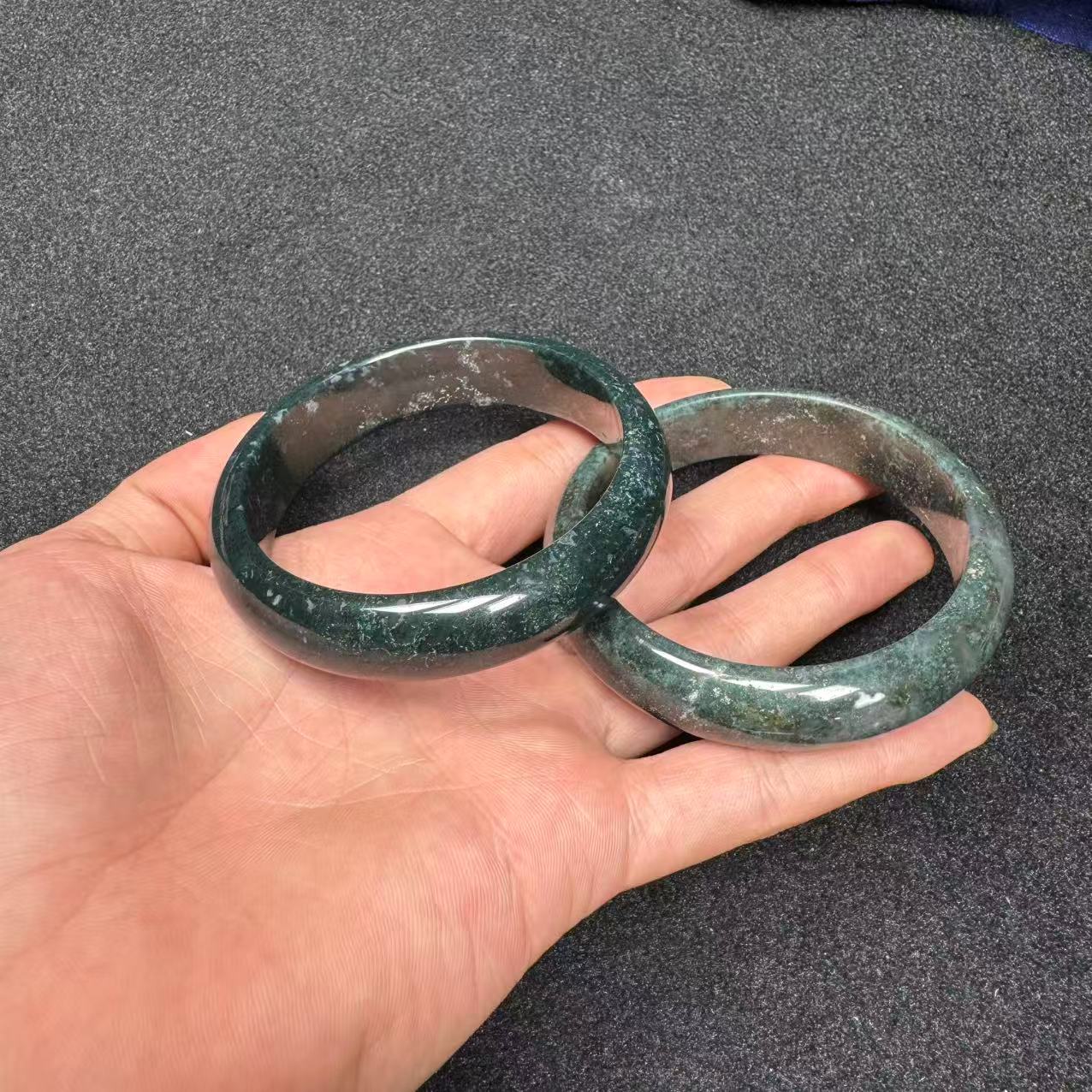 天然甘文草玛瑙手镯 —多样性发一件