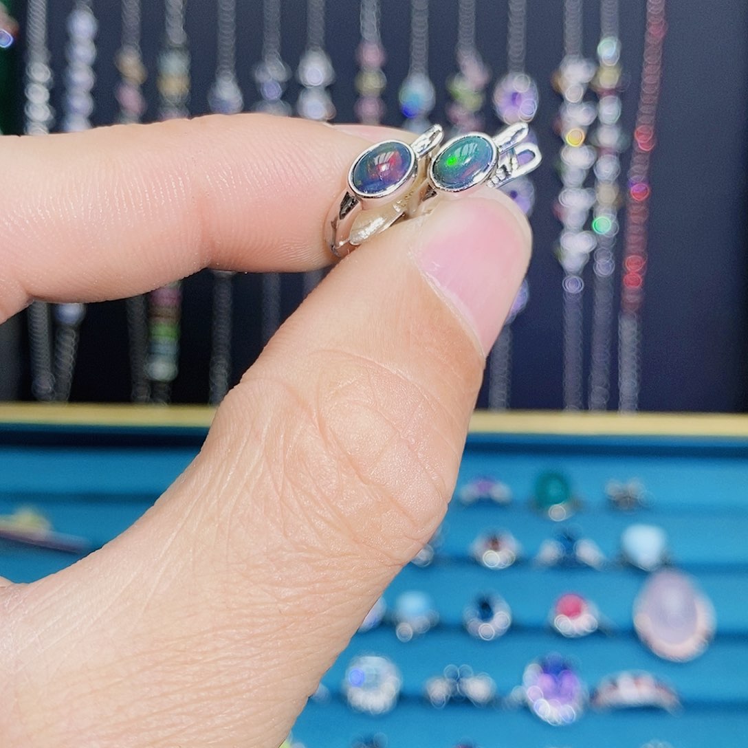 紫晶珠宝半成品银S925镶嵌