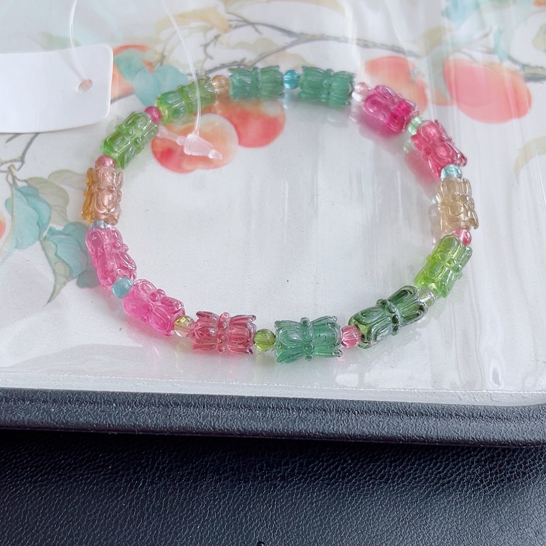 手链未镶嵌碧玺碧玺手链