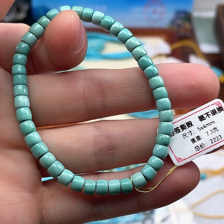 绿松石颈饰未镶嵌