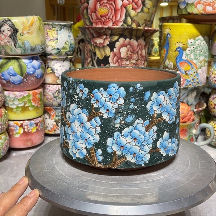 景德镇艺术手绘作品