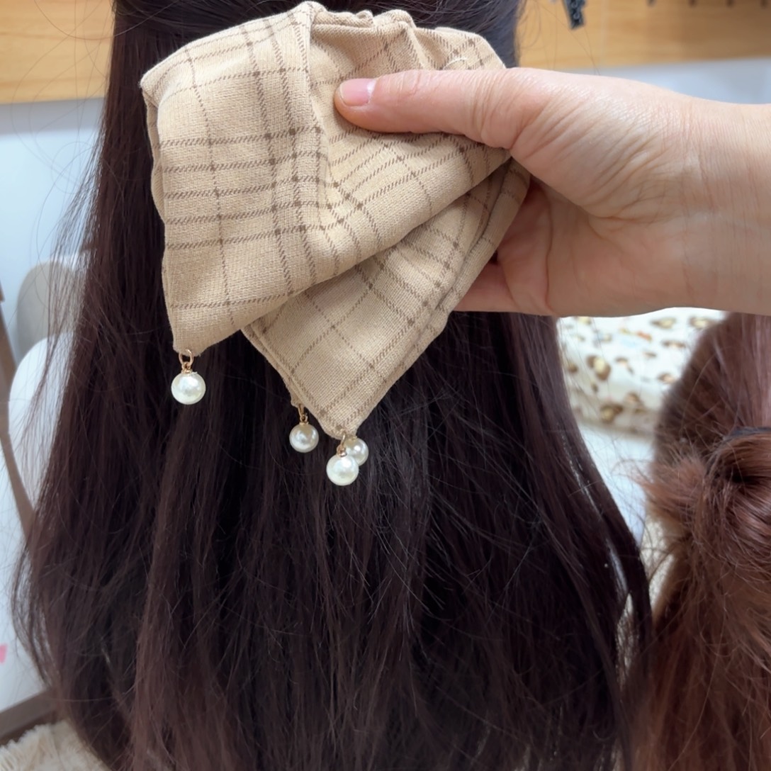 布艺非金属方巾款