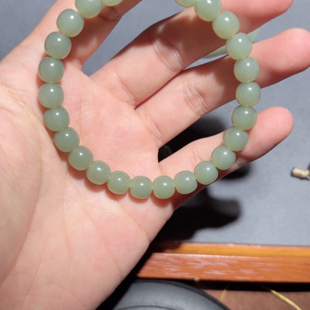 和田玉手链未镶嵌