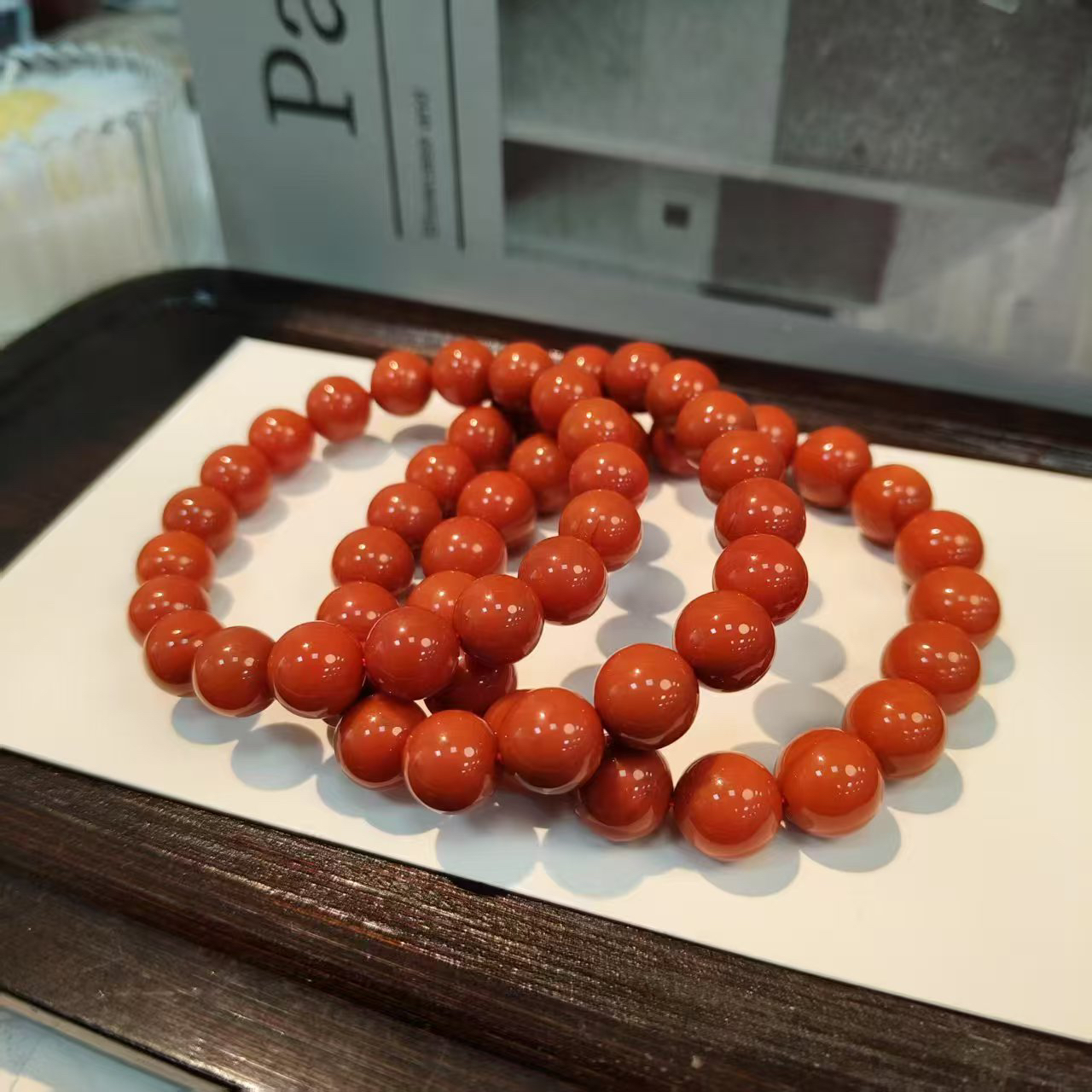 【小院甄选】南红单圈约10mm 多样性发一件 GXL118