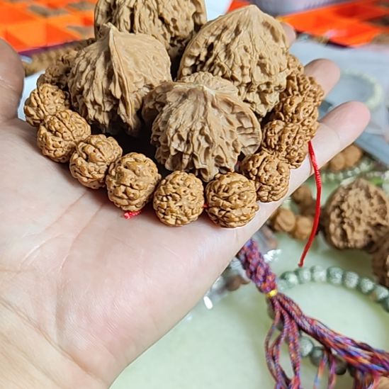 把件文玩核桃处理品~串+官帽+瑕疵公子帽～新手福利