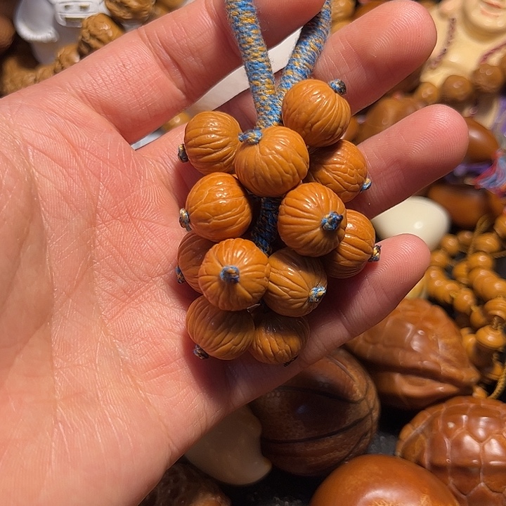手串/手链橄榄核猴头葡萄素串