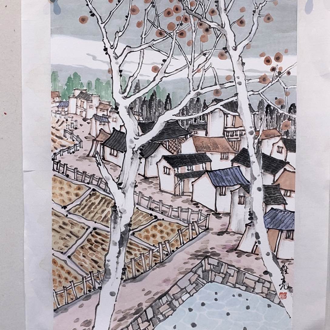 国画高维亮老师作品福利