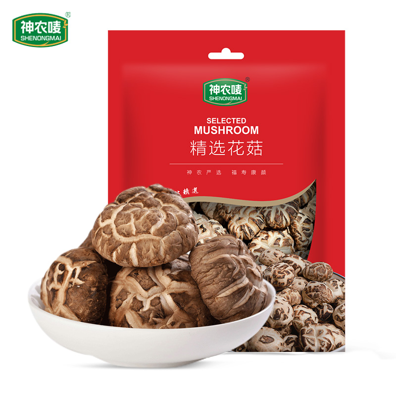 SHENNONGMAI/神农唛精选花菇干货煲汤材料贵州土特产
