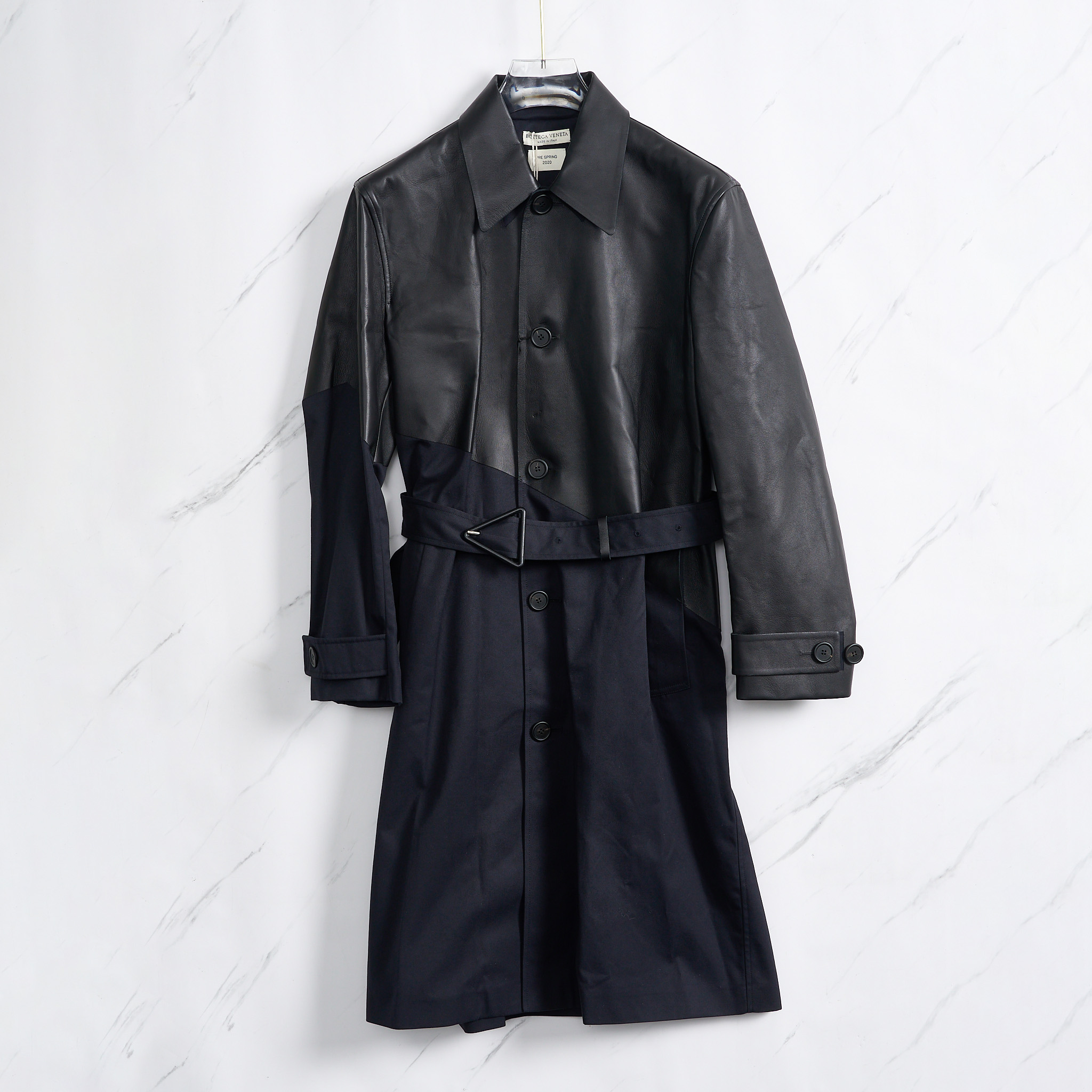 Bottega Veneta拼接风衣BVBU00511