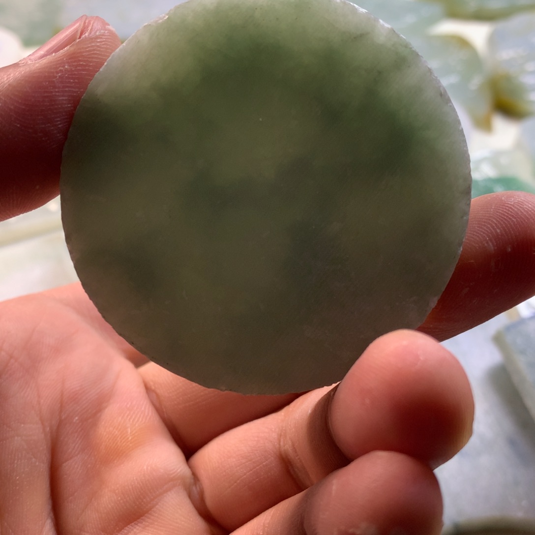 翡翠散珠料子翡翠