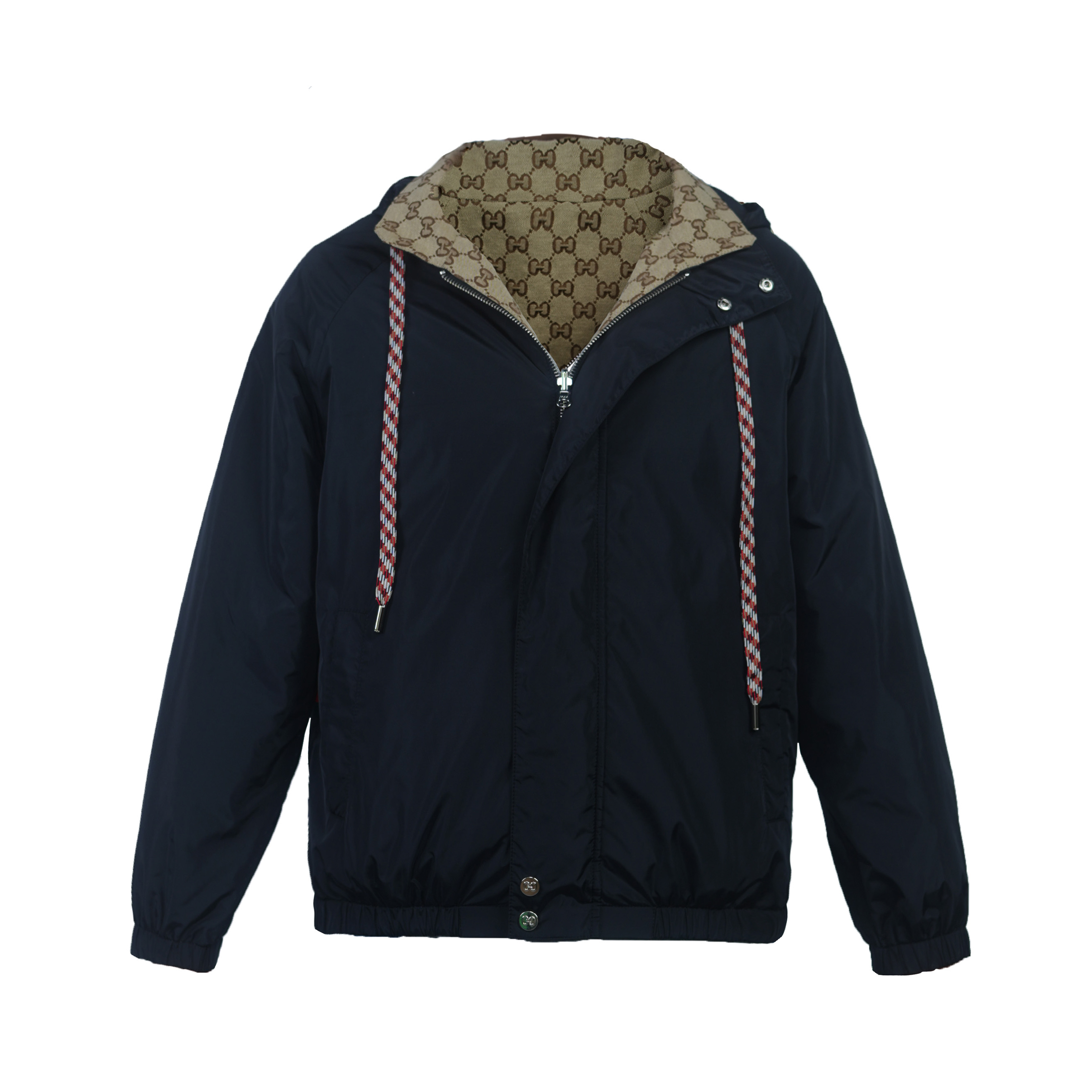 酷奇洛根双面可穿老花夹克外套男款连帽81118503