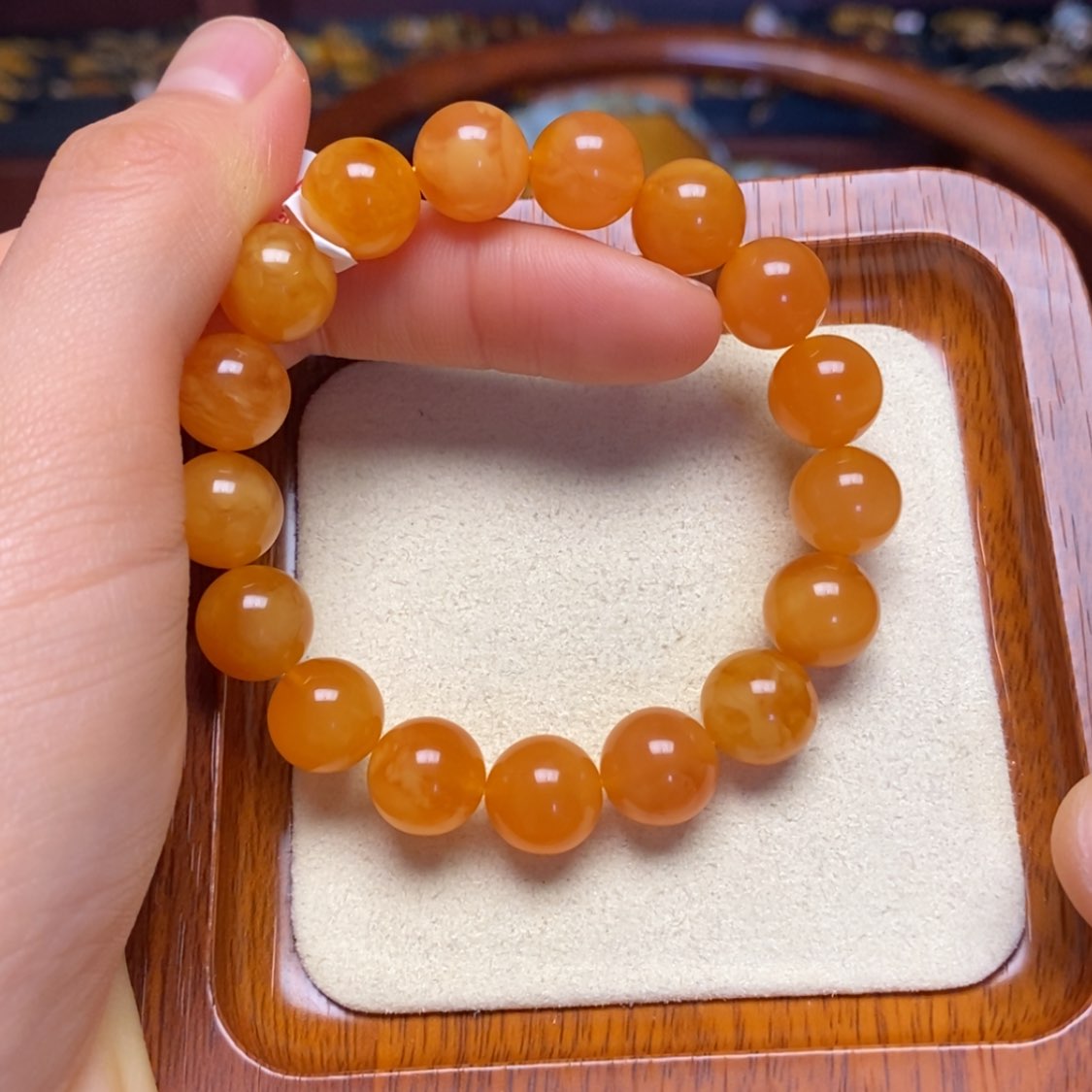 【闪购商品】蜜蜡手链未镶嵌手串