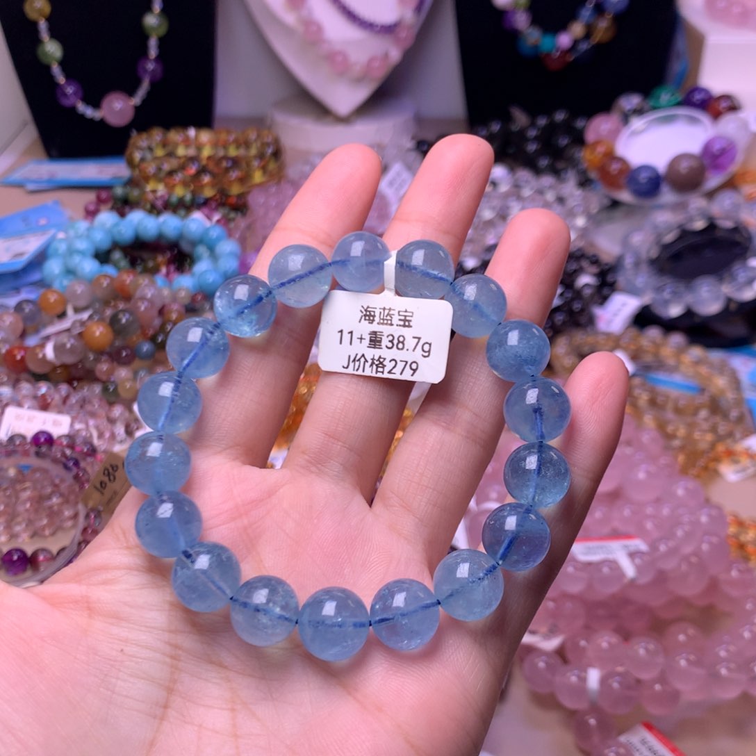 水晶手链未镶嵌圈***圆手链