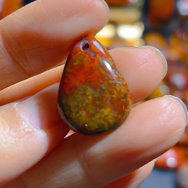 玛瑙/玉髓吊坠(不含链)未镶嵌