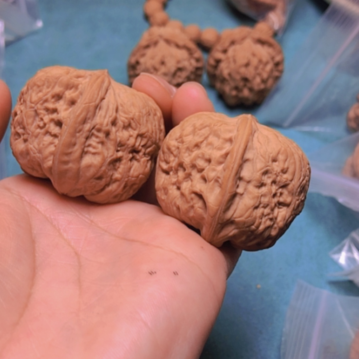 【闪购商品】核桃手串/手链41红方印全品