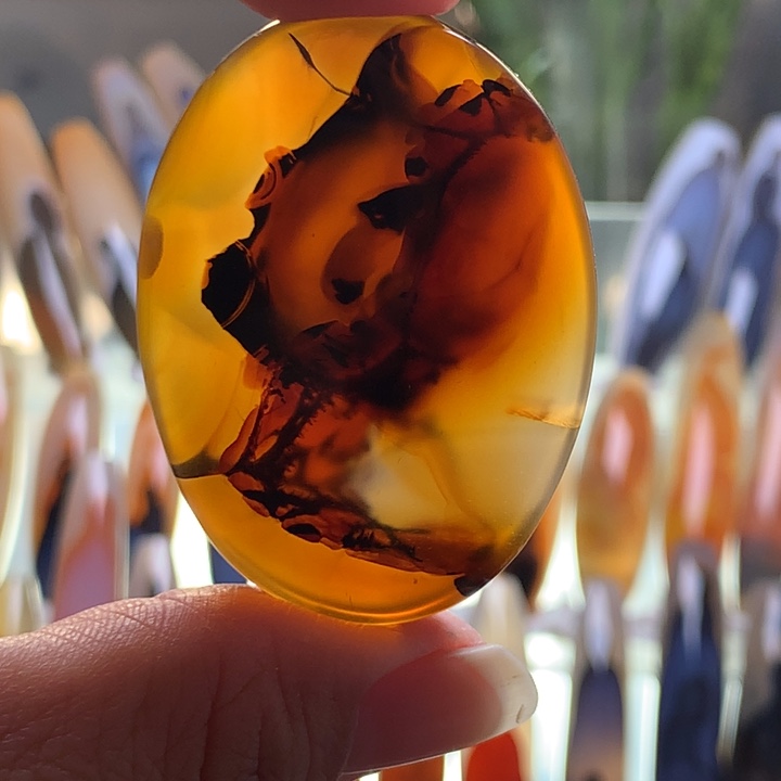 合金玛瑙/玉髓珠宝半成品117