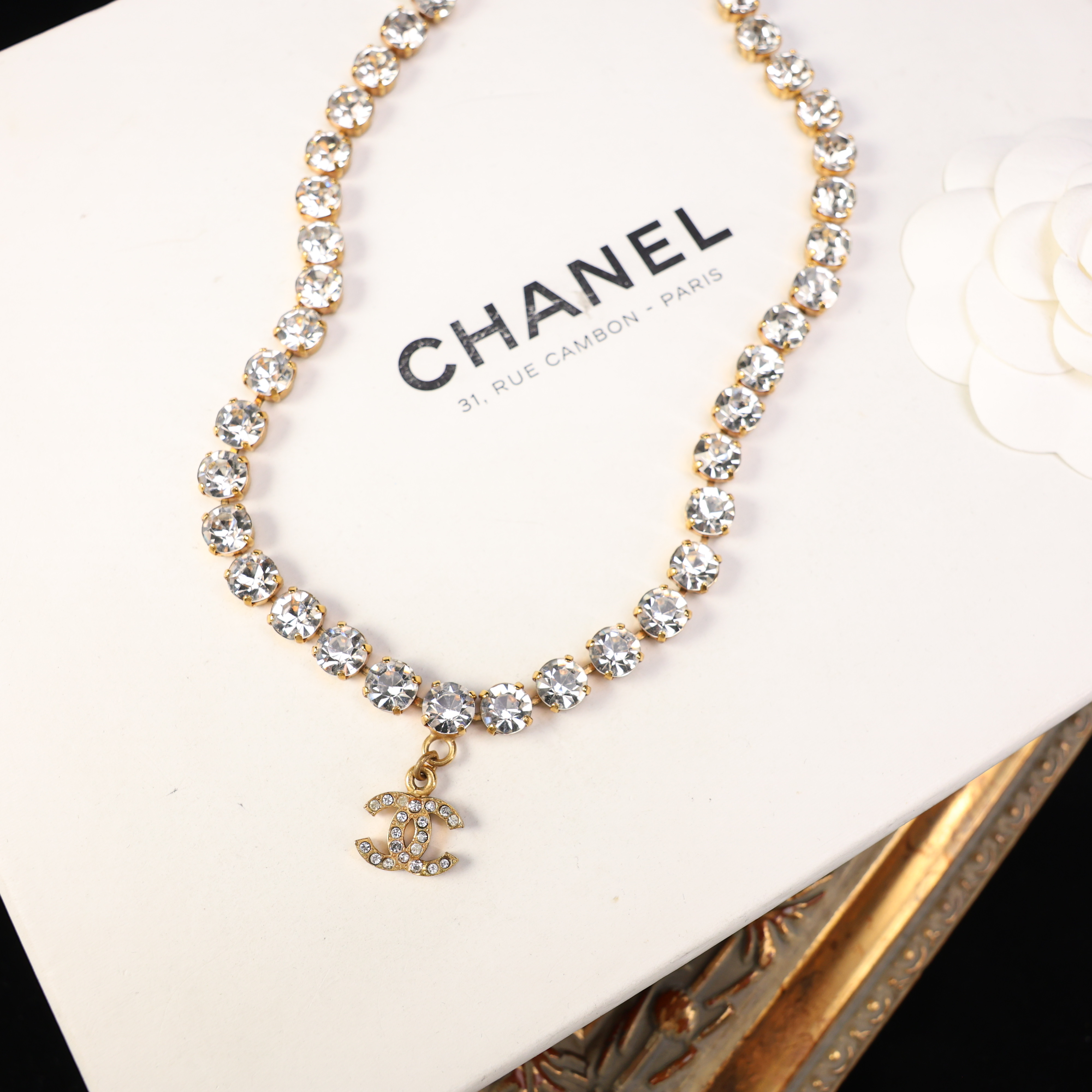 95新 Chanel/香奈儿 柚礼中古/香奈儿芭比项链HZ511019