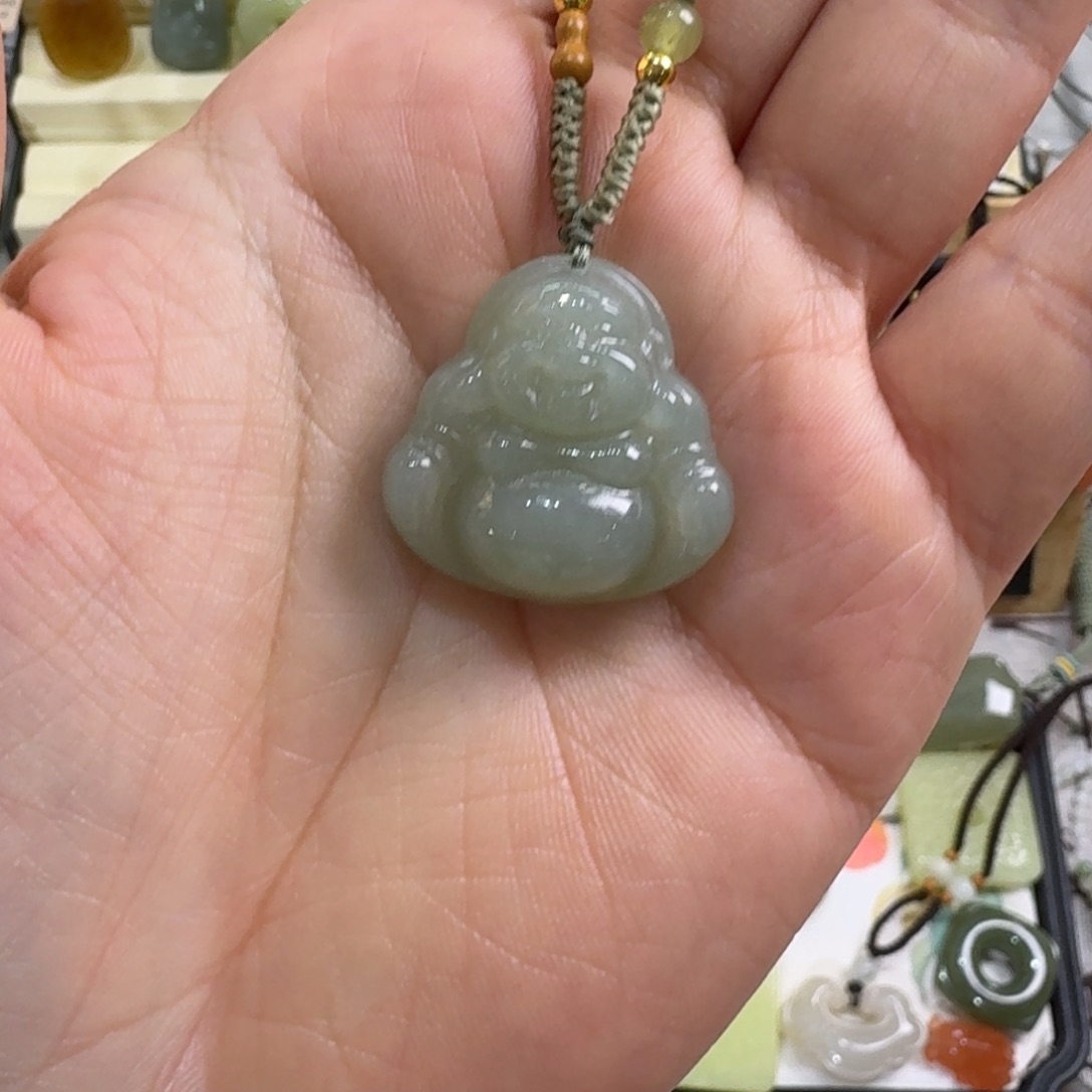 和田玉未镶嵌吊坠(不含链)