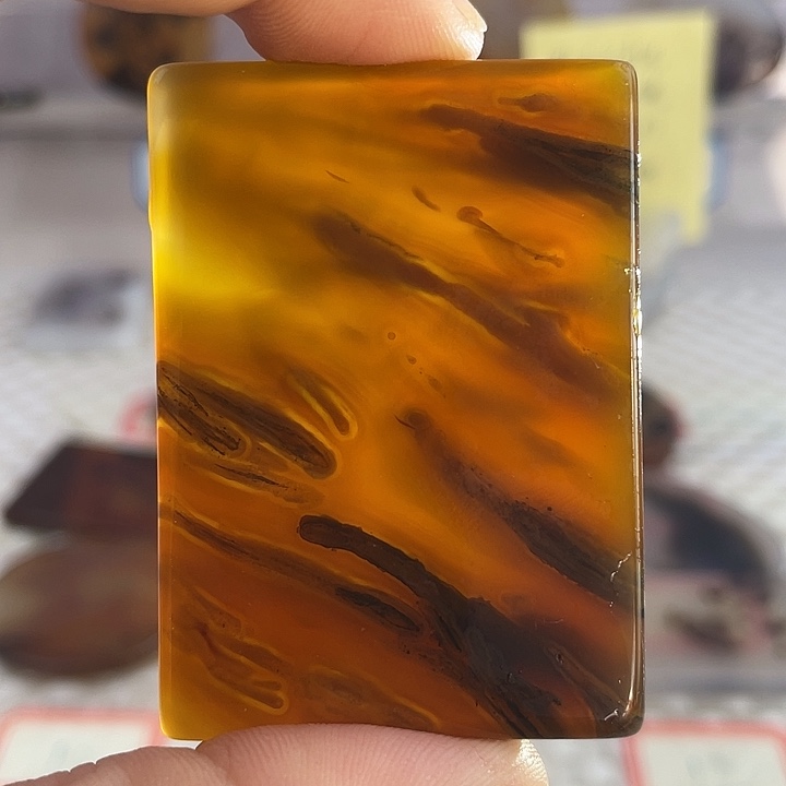 玛瑙/玉髓合金颈饰