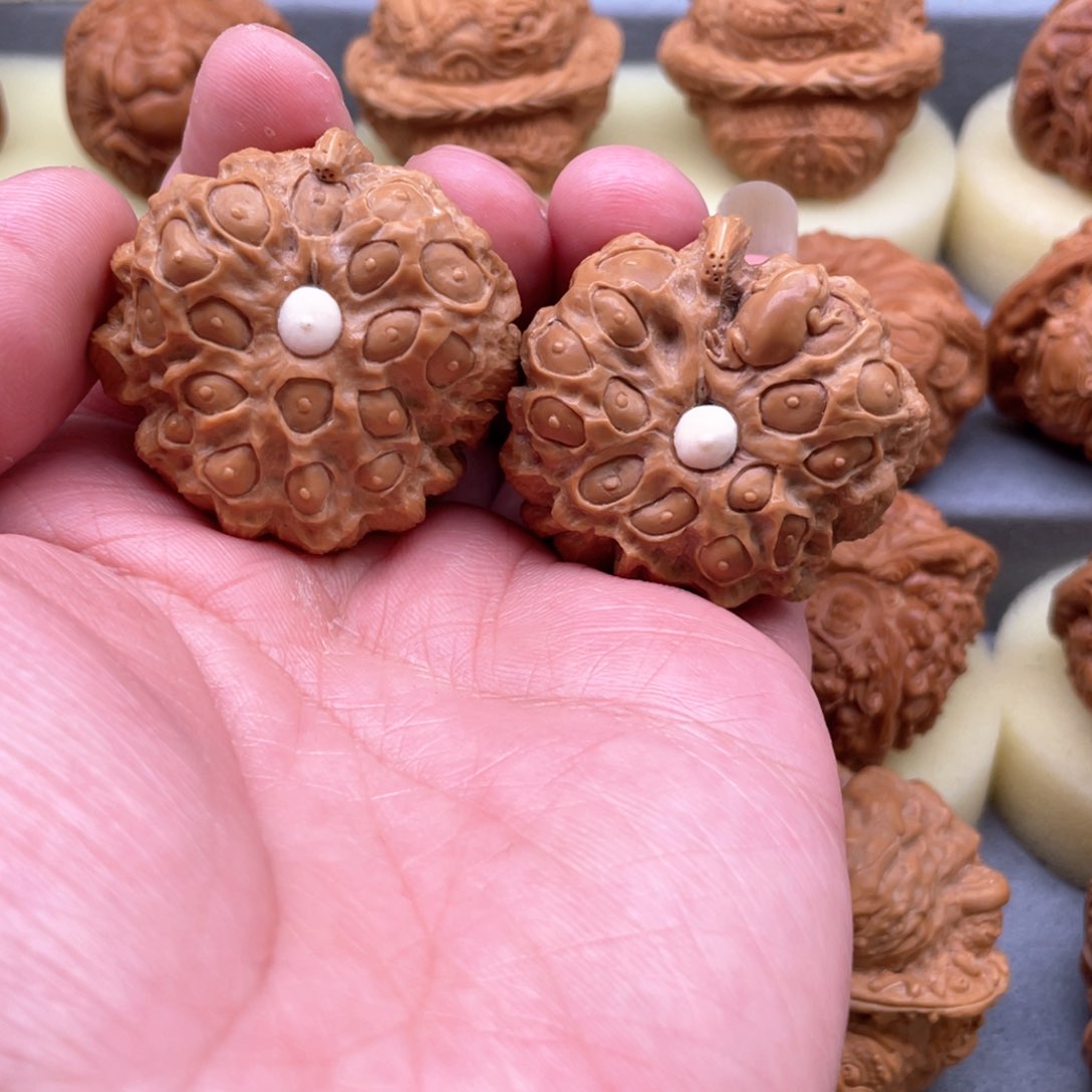 核桃手串/手链B****t莲蓬蛤蟆头