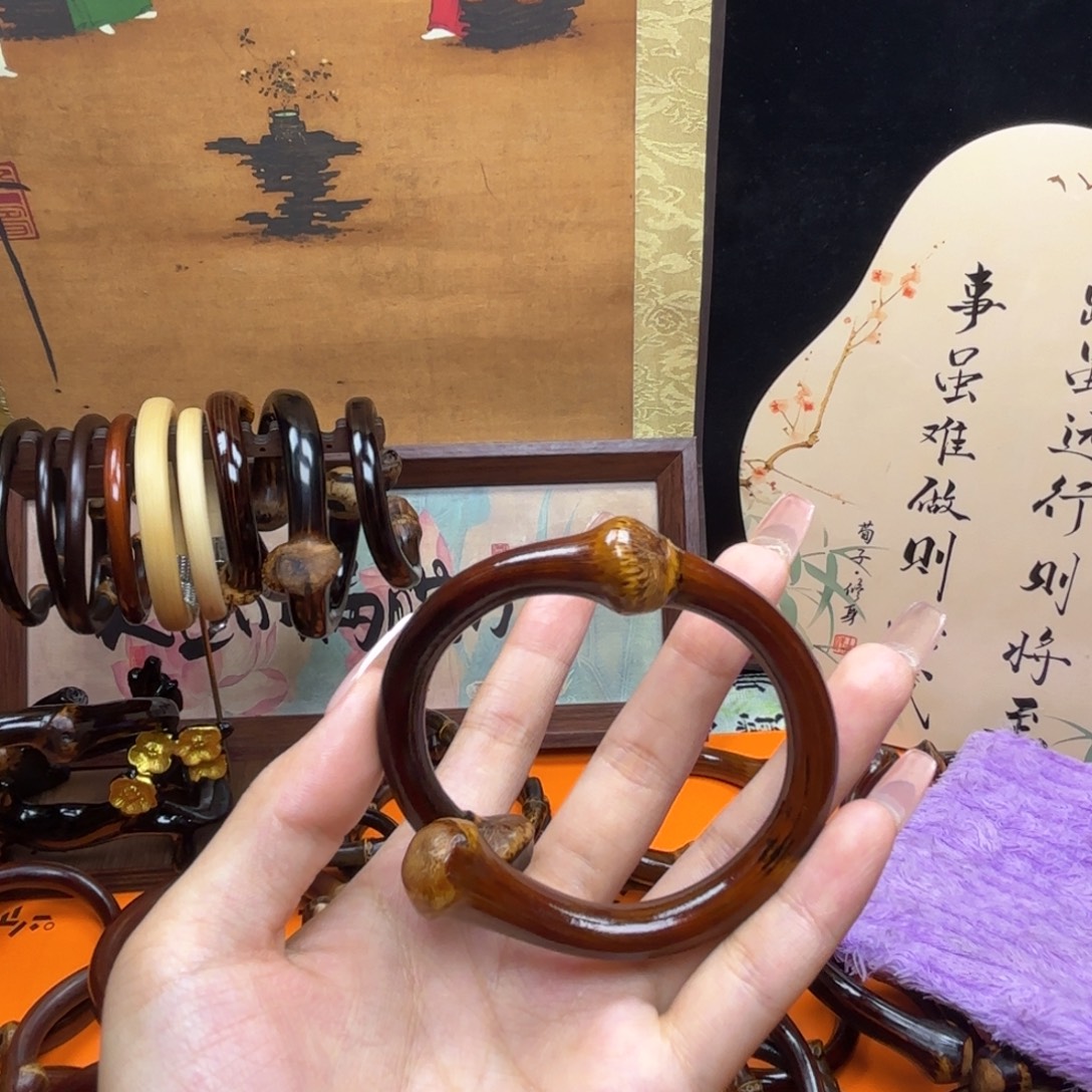 百****木质非金属藤镯子