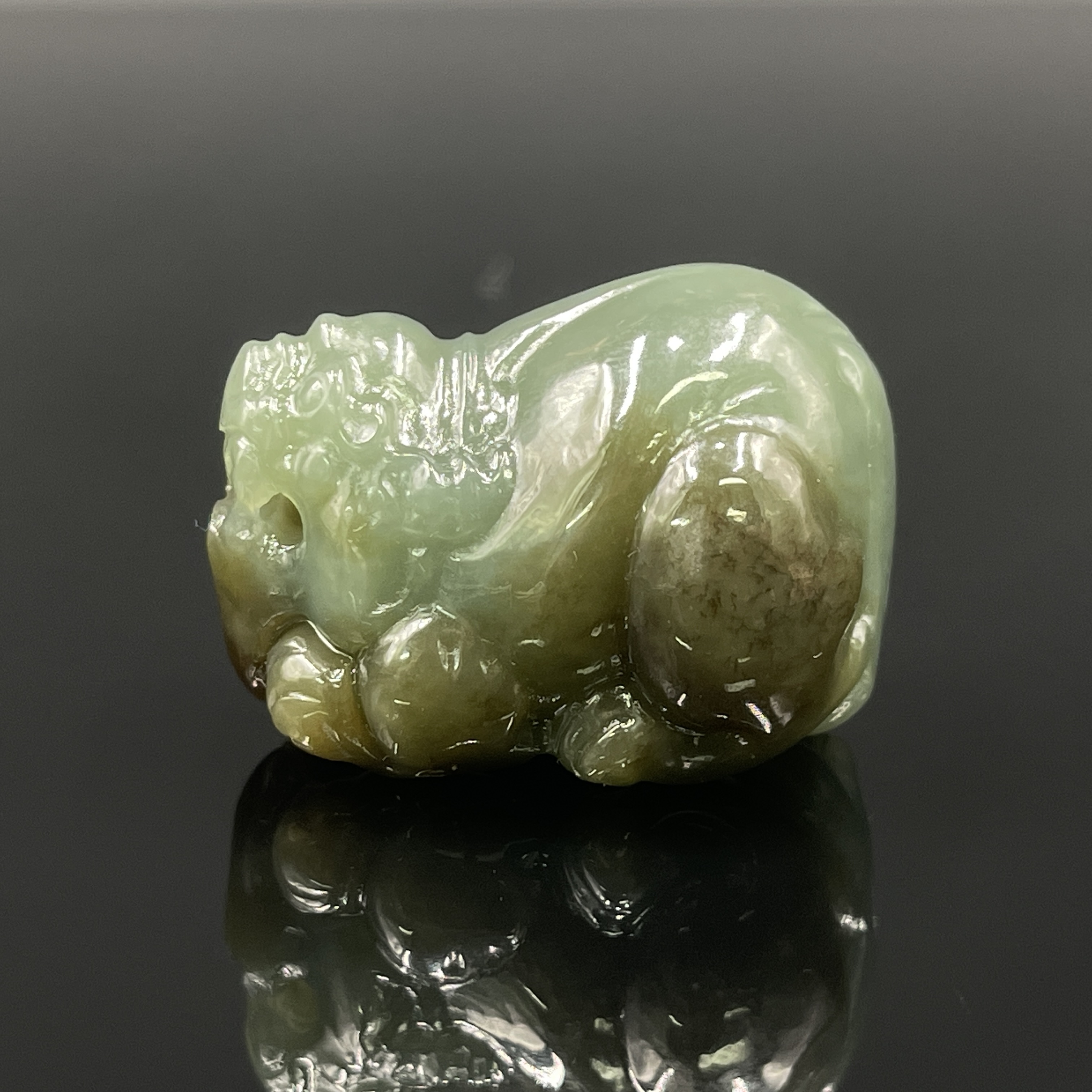 1226GY006和田玉挂件