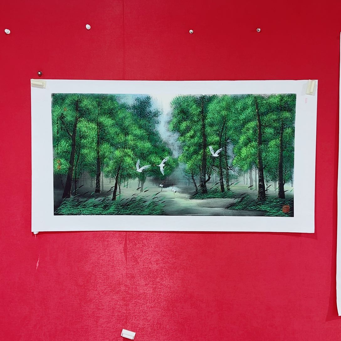 国画李文军教授作品