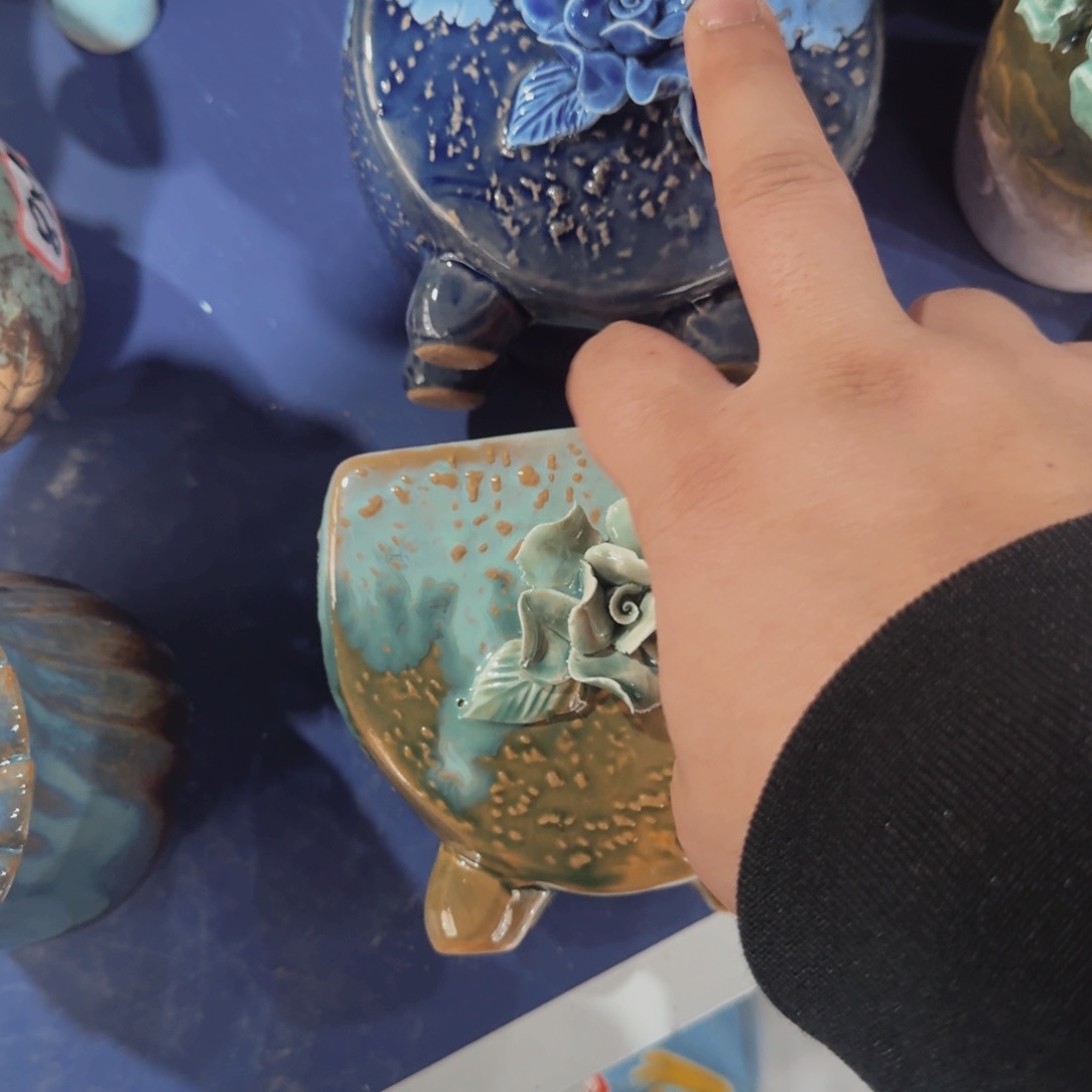 紫砂花盆粗陶盆 呀
