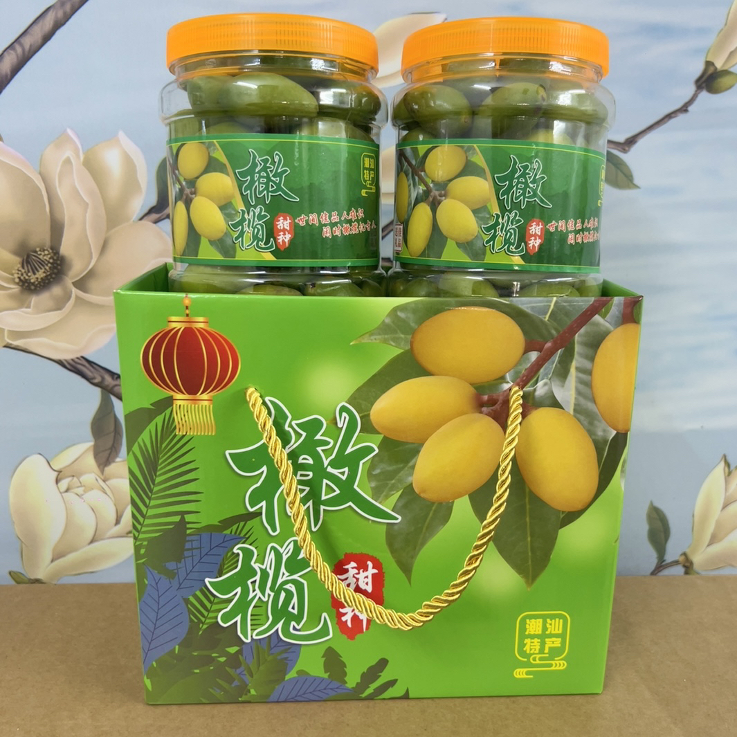 ［送礼专属］金灶青枣脆橄榄油甘软枝纳种橄榄送礼礼盒装2斤起